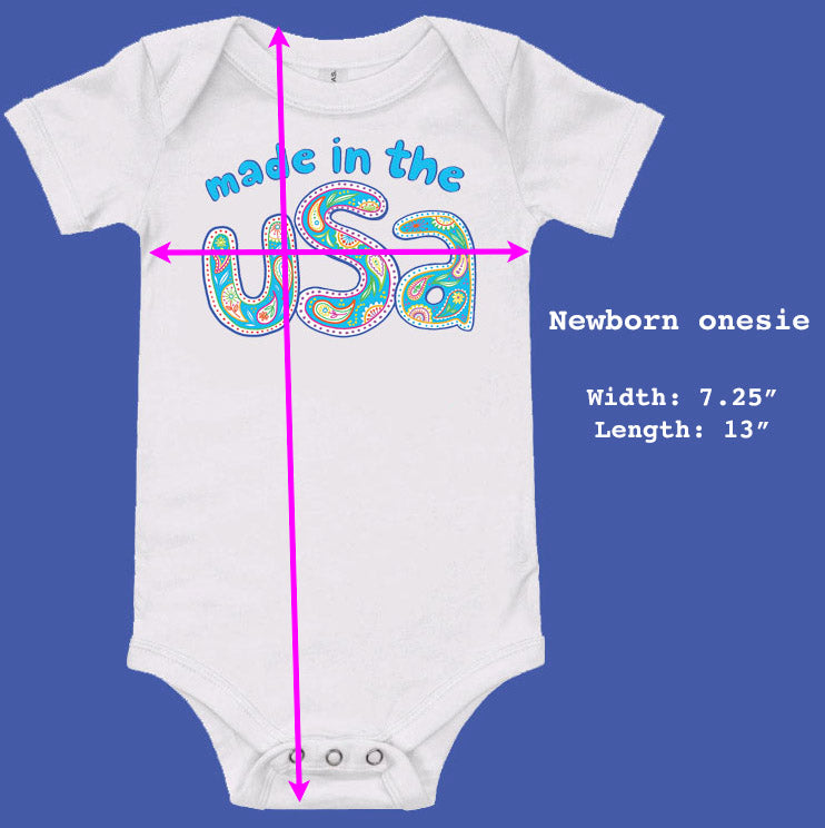 Made in the USA Baby Onesie