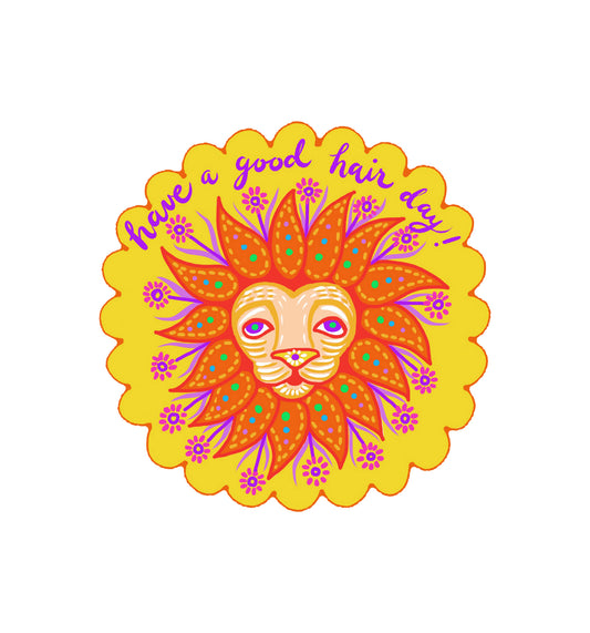 Have a Good Hair Day Sticker