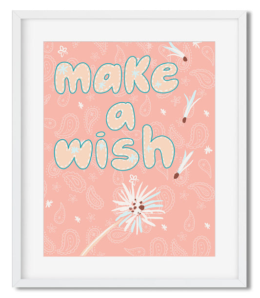 "Make a Wish" 8" x 10" Poster